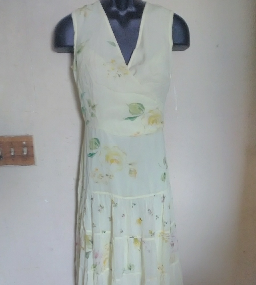Together yellow summer dress